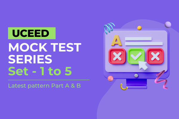 UCEED 2026 Mock Test Series - 1 cover