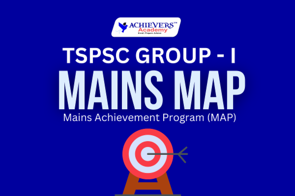 TSPSC Group 1 Mains Online Coaching (MAINS MAP) cover