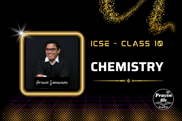 CHEMISTRY Class 10 ICSE cover