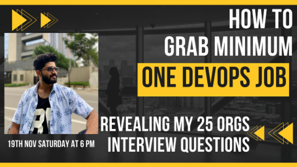 Free Masterclass: Interview Questions for 25+ DevOps Companies cover
