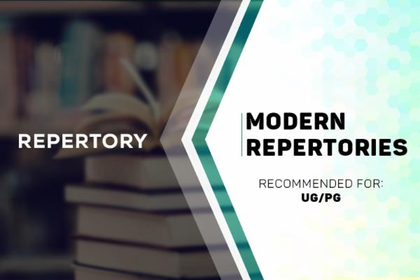 Repertory: Modern Repertories cover
