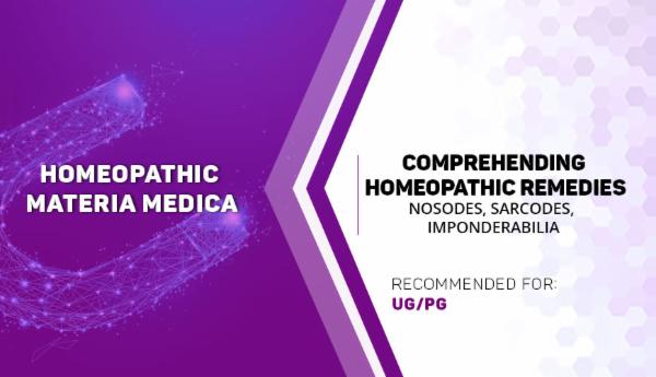 Comprehending Homeopathic Remedies: Nosodes, Sarcodes, Imponderabilia cover