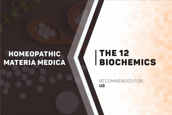 The 12 Biochemics cover