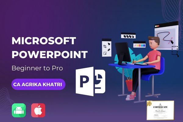 Microsoft PowerPoint - Beginner to Pro cover