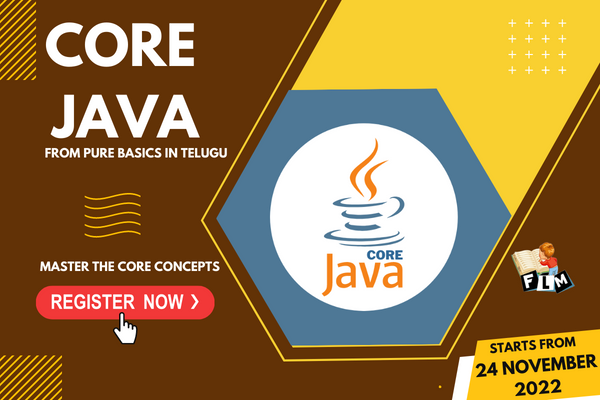 Core Java Online Training by FLM