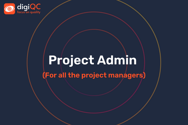 digiQC Project Admin role cover