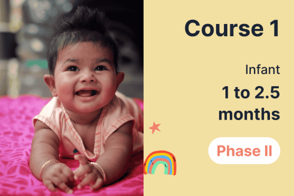 Phase II - Course 1 - 1 month to 2.5 months (Infant) cover