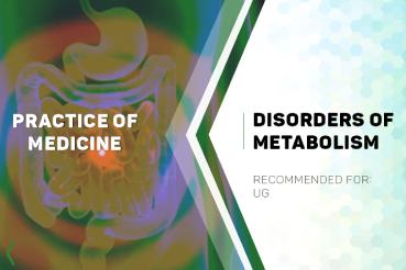 Practice of Medicine: Disorders of Metabolism cover