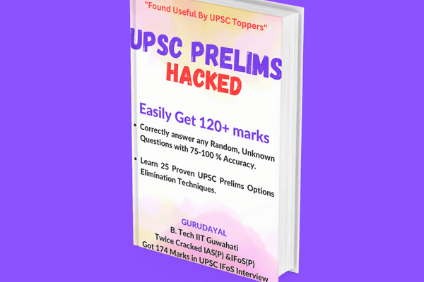 Get 50+ Extra marks in UPSC Prelims 2023 after Reading this 57-page e-book.. cover