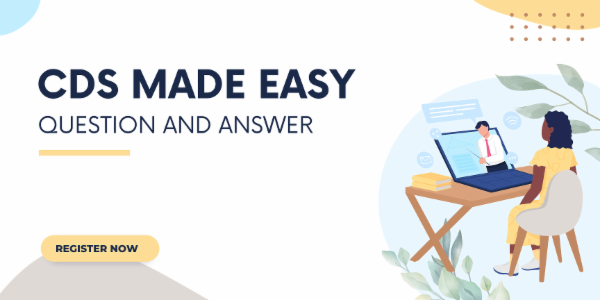 CDS MADE EASY QUESTION AND ANSWER cover