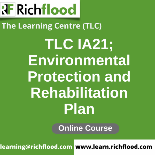 Environmental Protection and Rehabilitation Plan - TLC IA21 cover