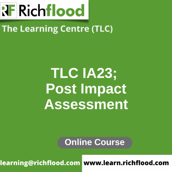 Post Impact Assessment - TLC IA23 cover