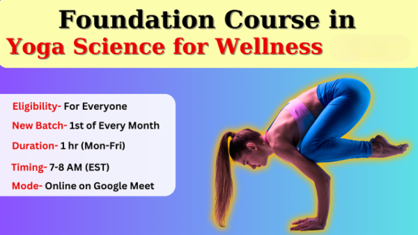 Foundation Course in Yoga Science for Wellness cover