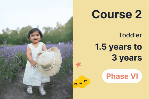 Phase VI - Course 2 - (1.5 years to 3 years - Toddler) cover