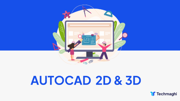 AUTOCAD 2D & 3D cover
