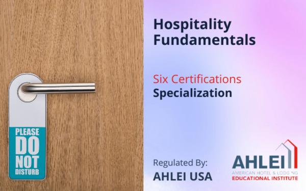Hospitality Fundamentals (Six Certifications) cover