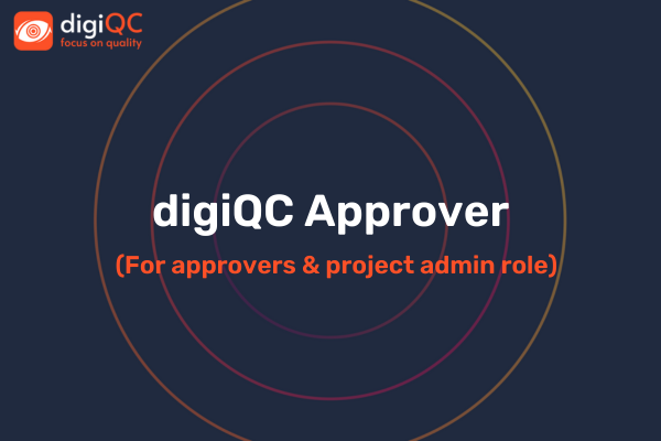 digiQC Approver role cover