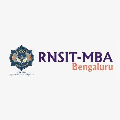 RNSIT MBA - Pre Assessment 2023 Batch cover
