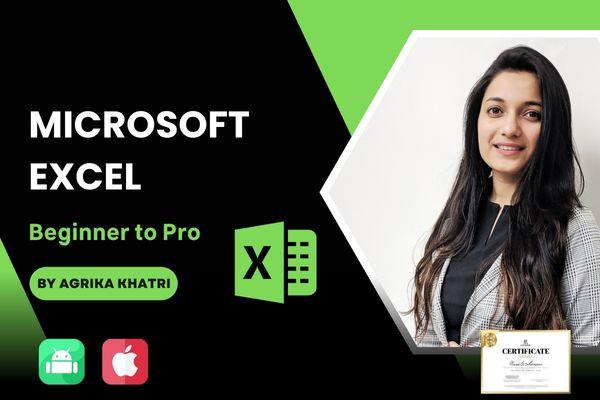 Microsoft Excel - Beginner to Pro cover