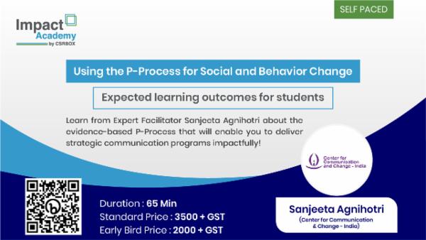 Using the P-Process for Social and Behavior Change cover