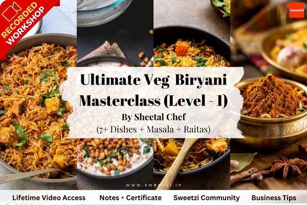 Veg Biryani Workshop - Level 1 cover