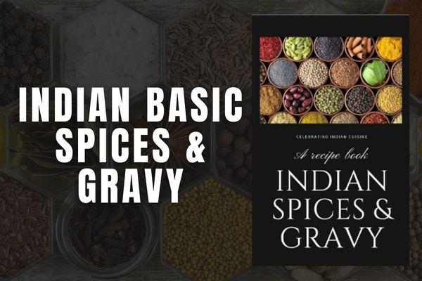 Indian Basic Spices & Gravy Book (ebook version) cover