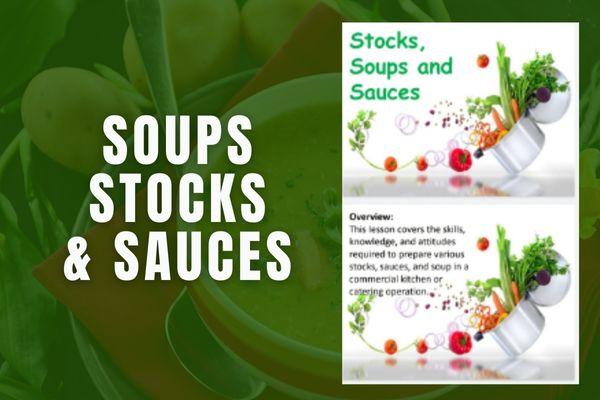 Soup | Stock | Sauces - Book (ebook version) cover