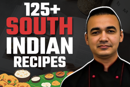 South Indian Cuisines - 125+ Recipes (ebook version) cover