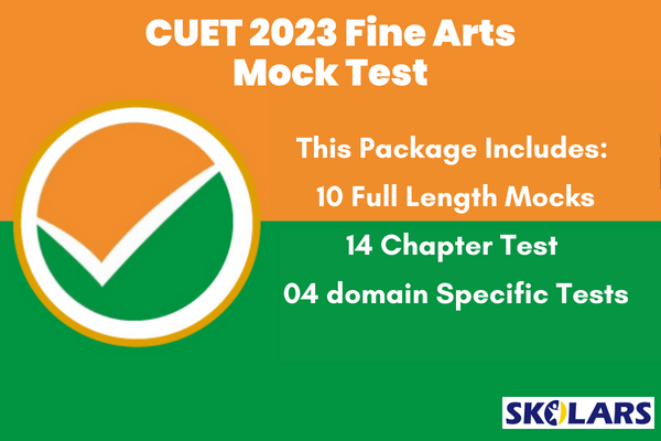 CUET Fine Arts 2023 cover