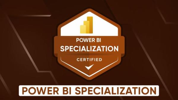 Power BI Specialization with DAX Intro cover