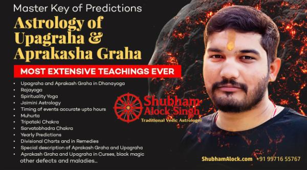 Astrology of Aprakash Graha's & Upagraha's cover