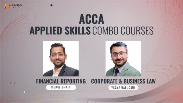 Applied Skills Combo - Financial Reporting and Corporate and Business Law cover