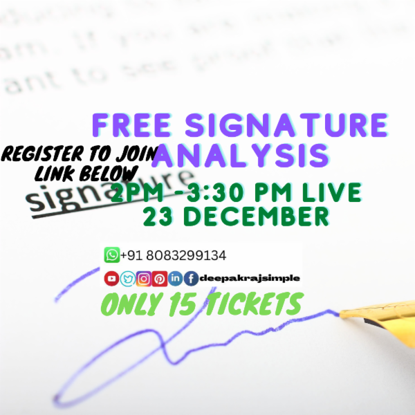 Free Signature analysis cover