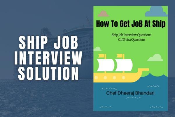 Ship Job Interview Solutions (ebook version) cover