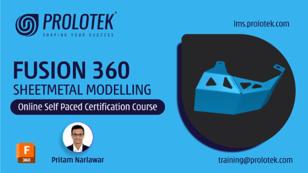 Fusion 360 - SheetMetal Modelling cover