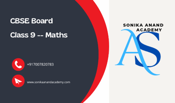 Class 9 CBSE Board Maths cover