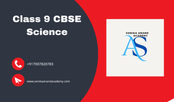 Class 9 CBSE Board Science cover