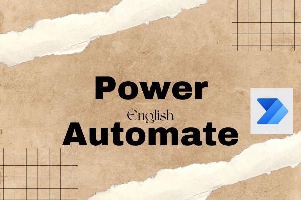 Power Automate training in English cover