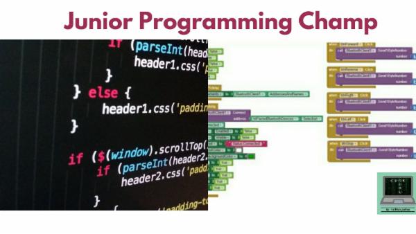 Junior Programming Champ cover