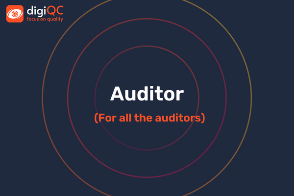 digiQC Auditor role cover
