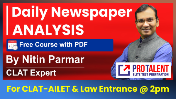 Daily Current Affairs for CLAT 2024 cover