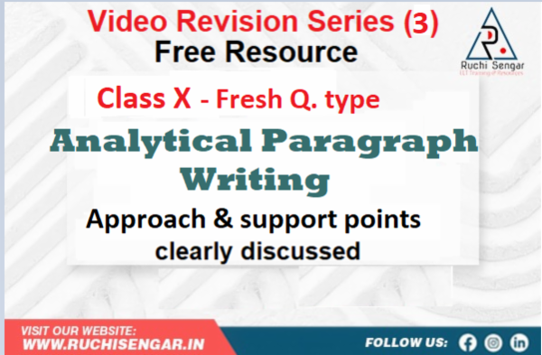 Video Revision Series (3): Analytical Paragraph Writing X cover