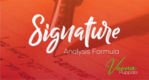 Signature Analysis Formula cover