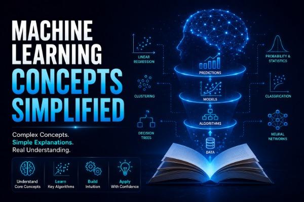 Machine Learning Pictures Simplified Machine Learning concepts simplified