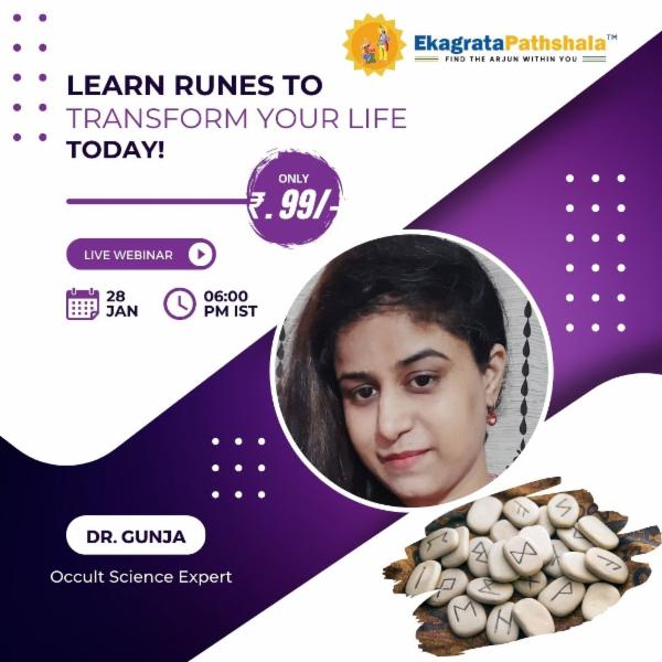 Ekagrata Pathshala Runes Webinar cover