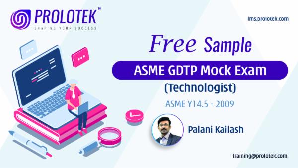 Free Sample ASME GDTP Technologist Mock Exam cover