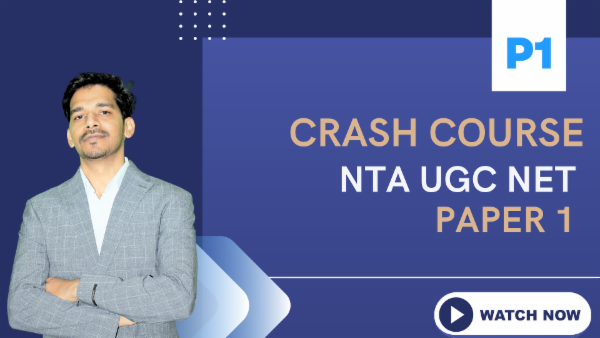NTA NET Paper 1 (Crash Course) cover