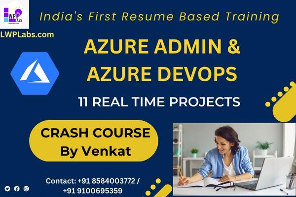 Azure Admin & Azure DevOps Crash Course cover