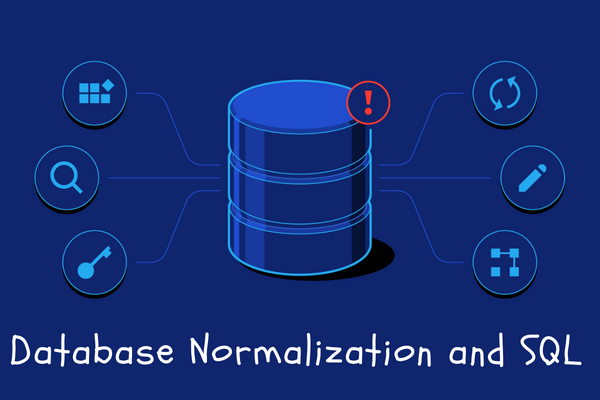Database Normalization & SQL cover