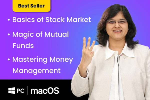 Basics Of Stock Market +Magic of Mutual Funds + Mastering Money Management (For Windows PC and macOS) (BOSM + MMM + MMF - English) cover